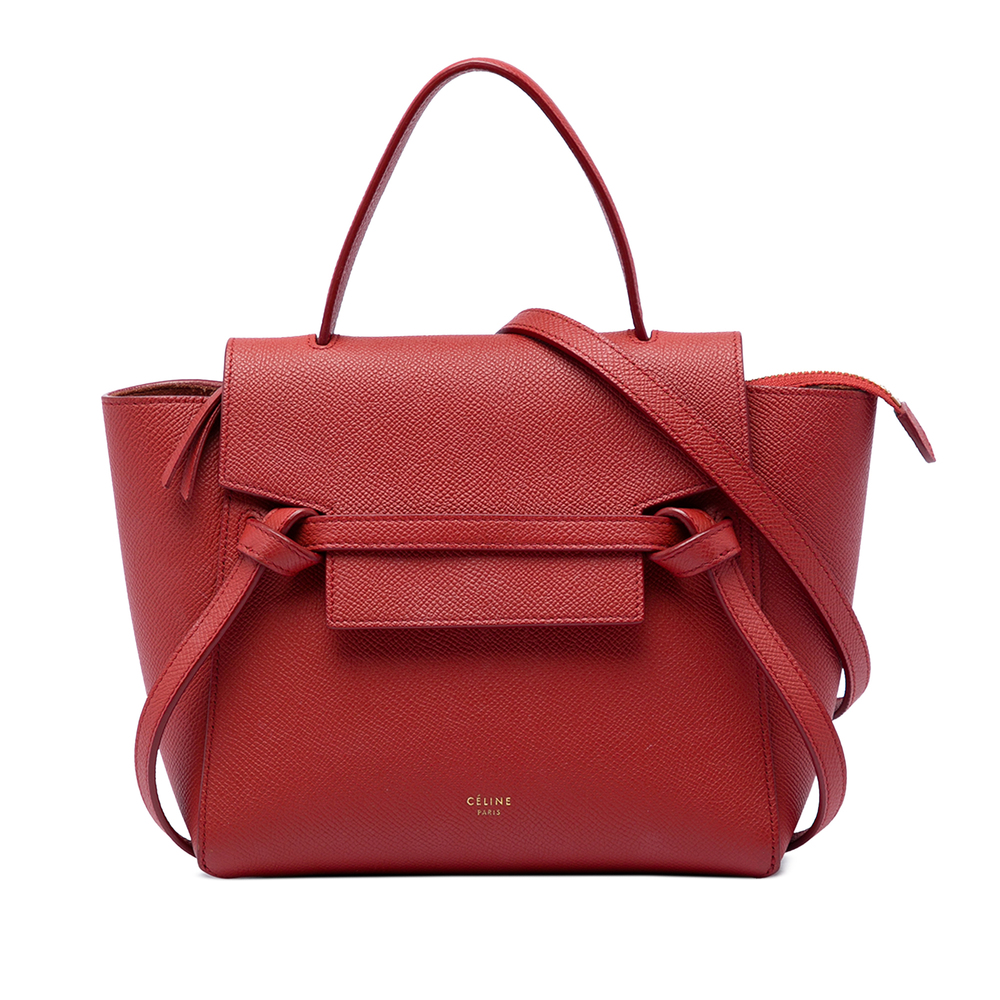 Pre-Loved Celine Nano Grained Calfskin Belt Bag